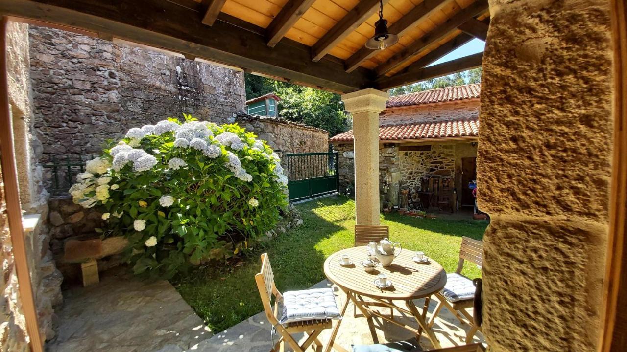 A Casa Dos Avos - Vilarino - A Coruna Exteriör bild