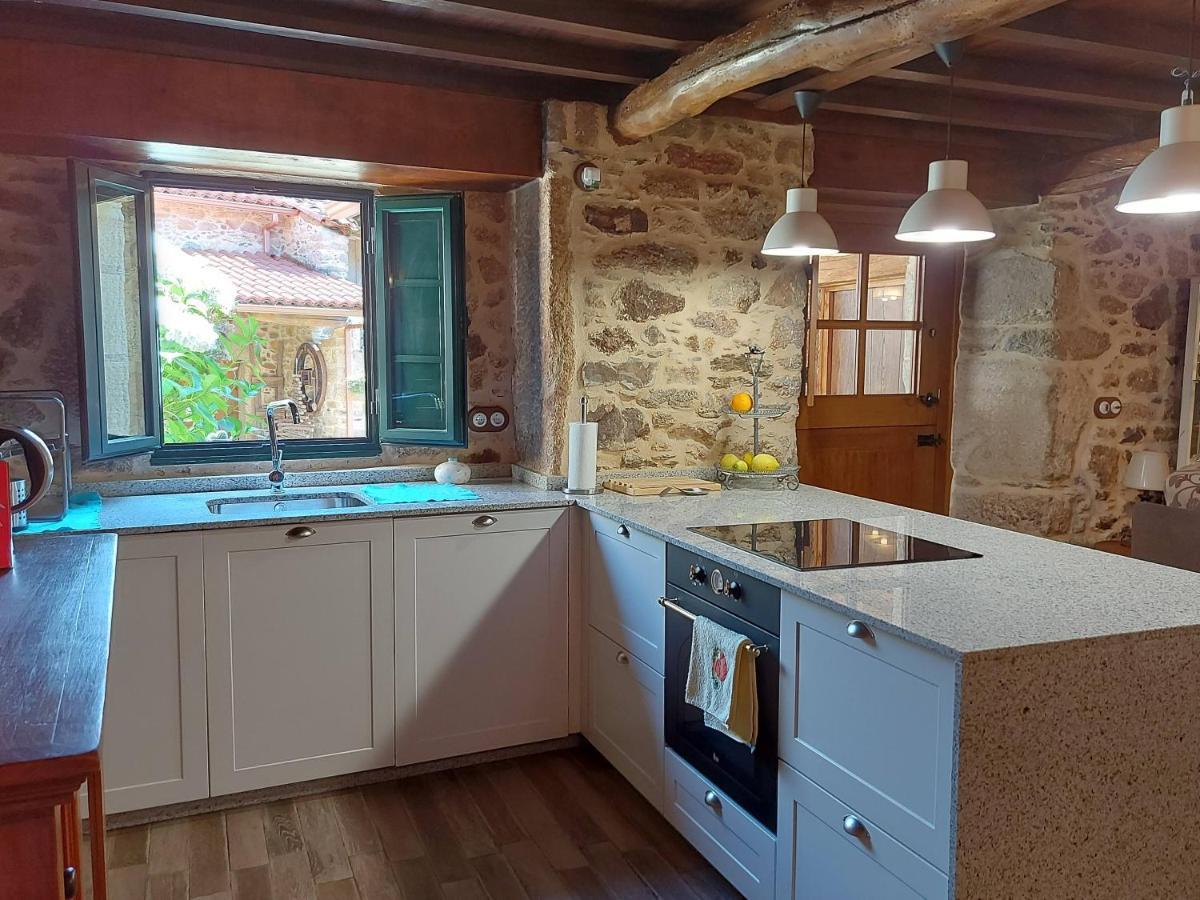 A Casa Dos Avos - Vilarino - A Coruna Exteriör bild