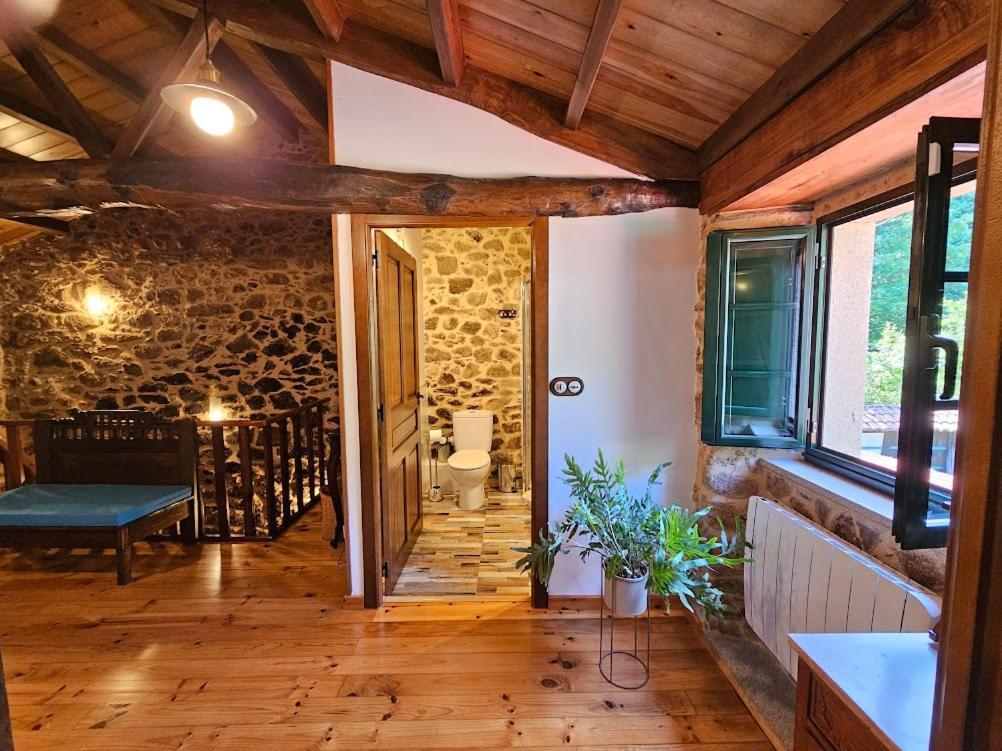 A Casa Dos Avos - Vilarino - A Coruna Exteriör bild